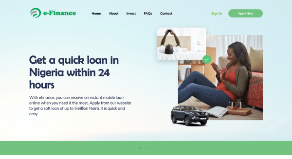 E-finance - Payday loans up to N5.000.000